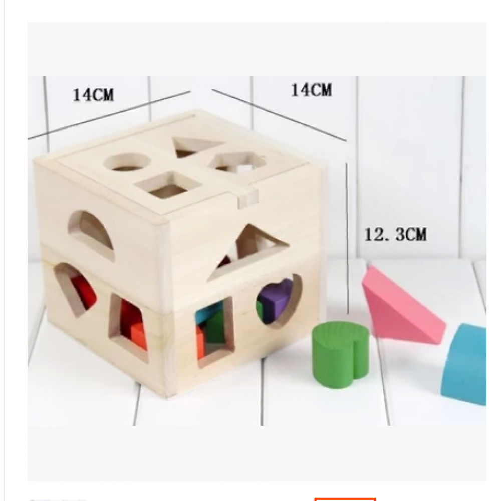 Educational Toys Wooden Shape Box